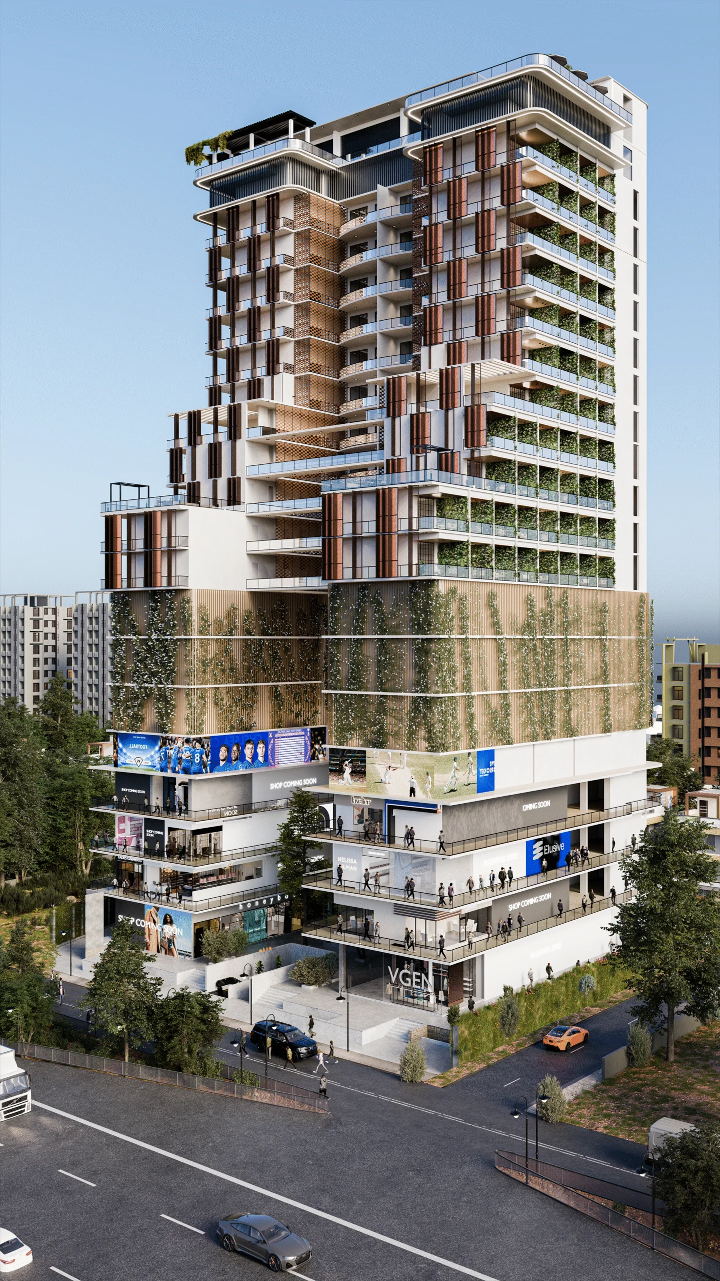 SVG Town Square 1